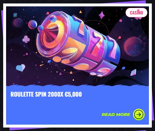 Roulette Spin bonus in Lunubet